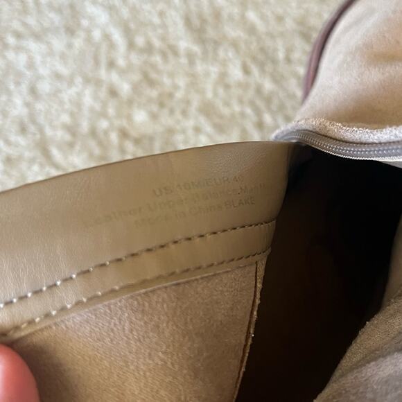 Sam Edelman Blake Tan Block Heel Minimalist Neutral Leather Ankle Booties - Picture 12 of 15